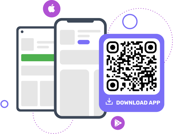 Загрузите приложение с QR-кодом