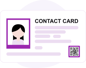 Tarjeta de visita QR