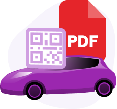 Exhibición de autos QR