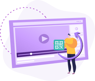 QR распространение контента