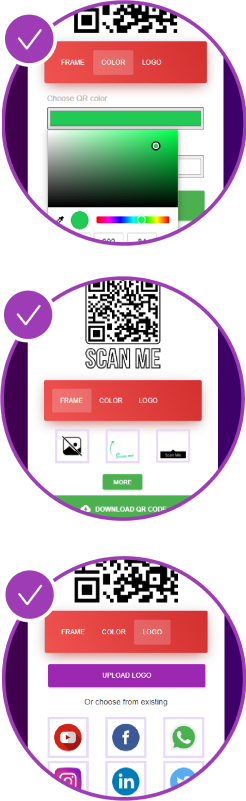 Как создать цветной QR код