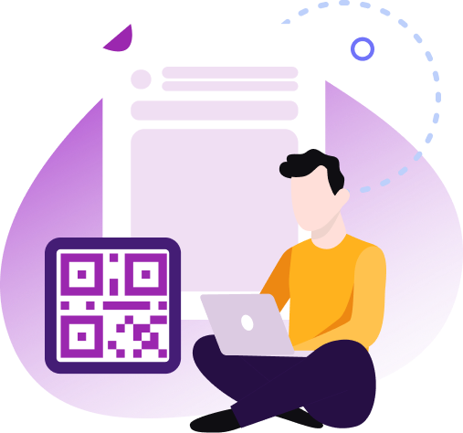 QR with texts