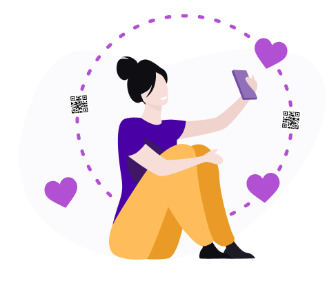 Make link QR code
