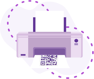QR Dicetak