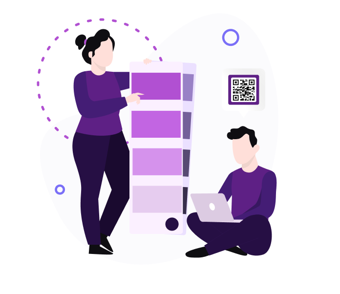 Gepersonaliseerde QR-code