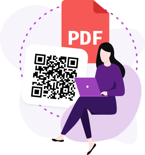 デバイスの QR コンテンツ