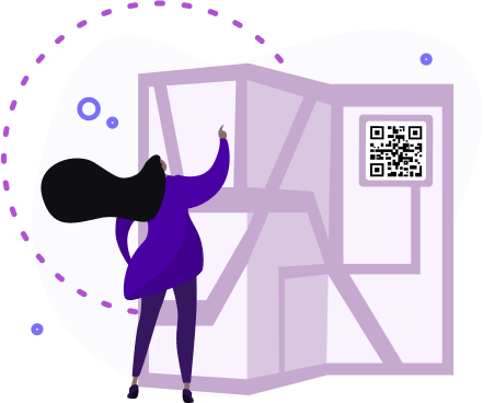Map QR код