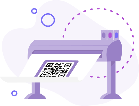 Печать QR-кода