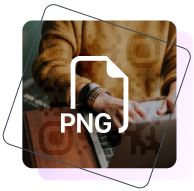 QR-код в формате PNG