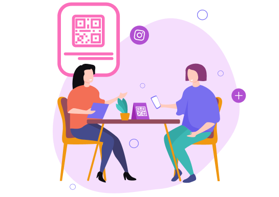 QR-коды на тейбл-тентах