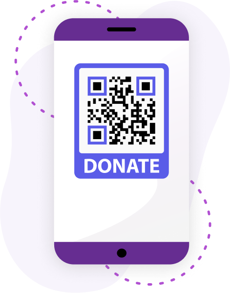 QR пожертвования 