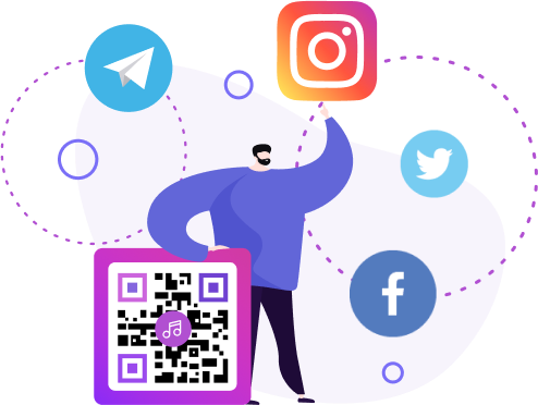 QR соцсети