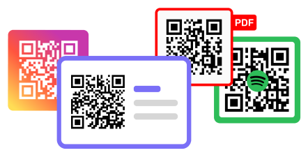 Визитка по QR коду