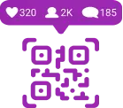 Código QR para o Instagram