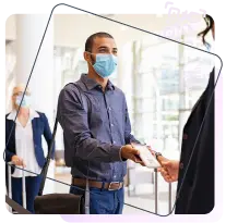 QR-код для результата тестирования Covid